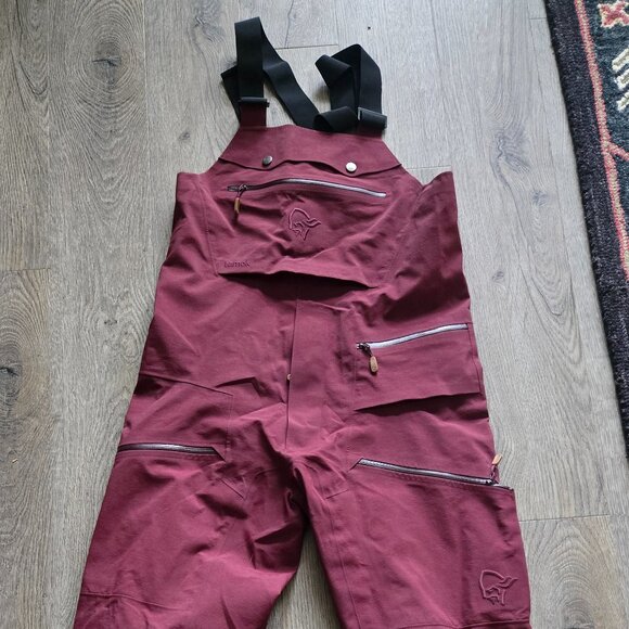 Mens norrona bibs snowpants - Picture 1 of 2
